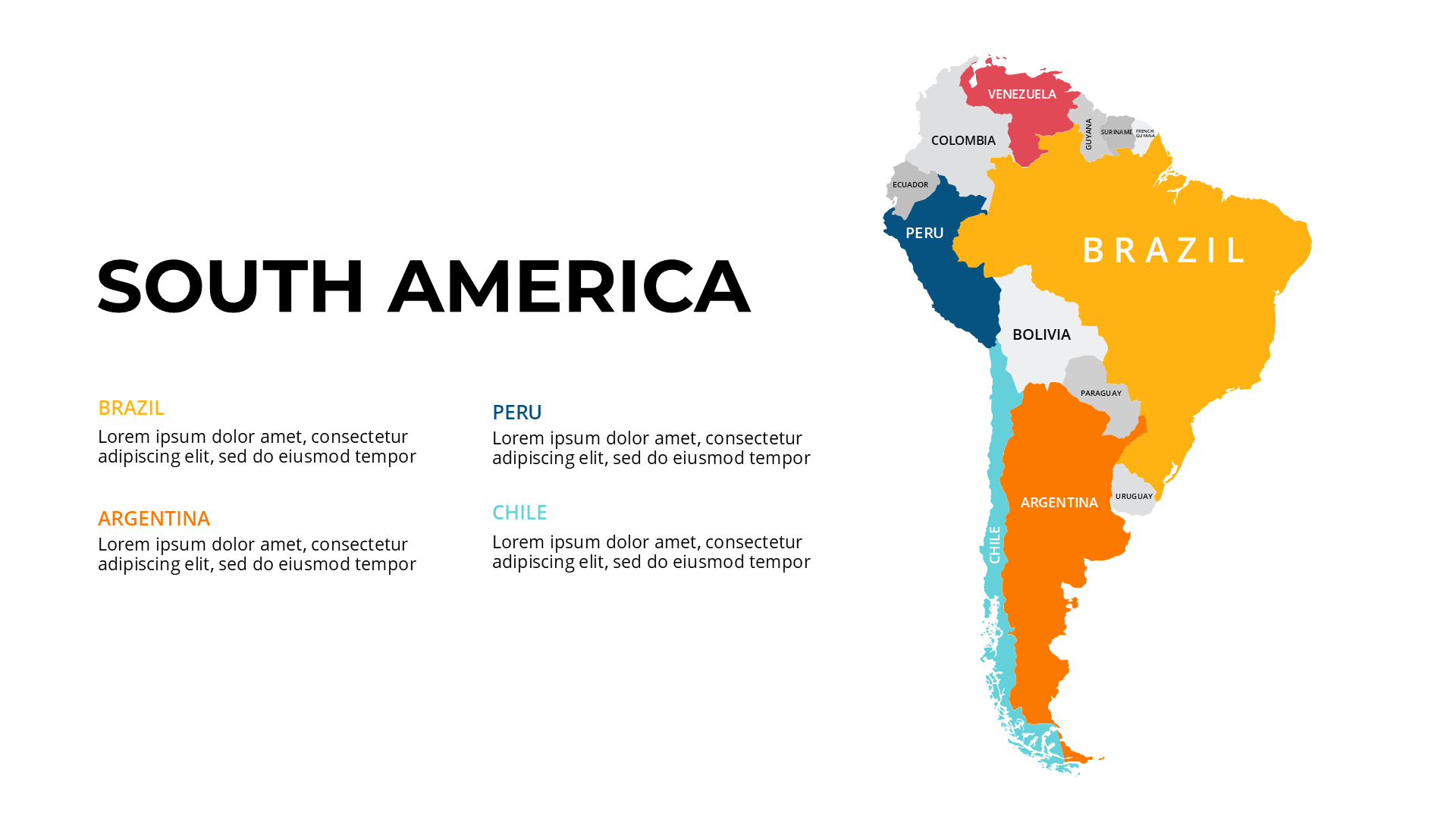 South America slide 1